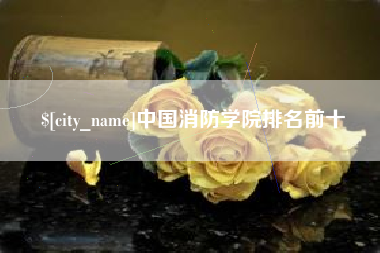 莆田中国消防学院排名前十