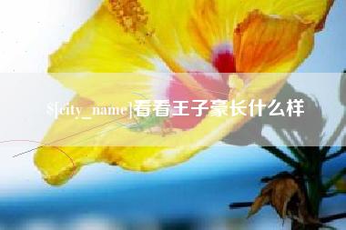 莆田看看王子豪长什么样