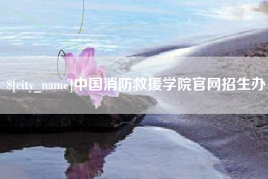 莆田中国消防救援学院官网招生办