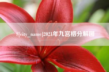 莆田2021年九宫格分解图