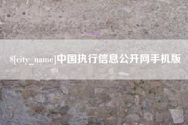 莆田中国执行信息公开网手机版