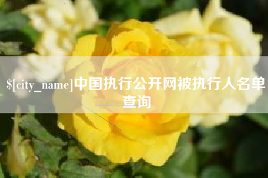 莆田中国执行公开网被执行人名单查询