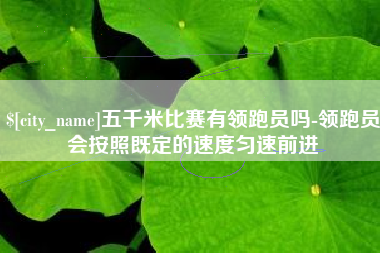 莆田五千米比赛有领跑员吗-领跑员会按照既定的速度匀速前进