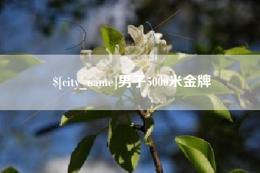 莆田男子5000米金牌