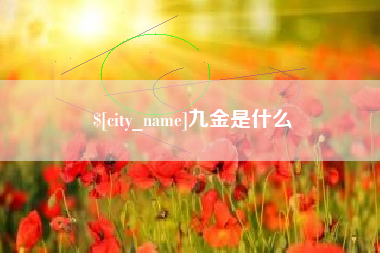 莆田九金是什么