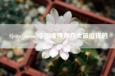 莆田中国金牌哪六金最值钱的