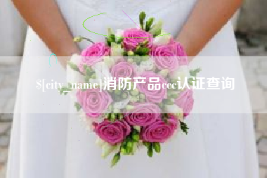 莆田消防产品ccc认证查询